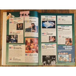 Journal de Mickey N°2042 avec cadeau mini gags animés 1991 vintage
