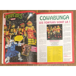 Ancien magazine Tortues ninja N°17 Années 90 vintage