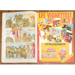 Ancien magazine Tortues ninja N°17 Années 90 vintage