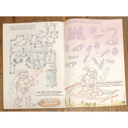 Ancien magazine Tortues ninja N°17 Années 90 vintage