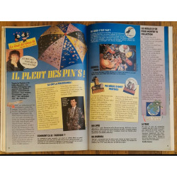 Journal de Mickey N°2042 avec cadeau mini gags animés 1991 vintage