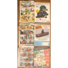 3 Pif magazines - Indiana Jones Bd Pif + intégrale - N°1073-1074-1075 - Année 1989 - Vintage