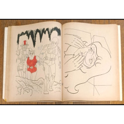 Rare Captain Future Capitaine Flam ancien livre de coloriage 1981 vintage