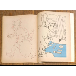 Rare Captain Future Capitaine Flam ancien livre de coloriage 1981 vintage