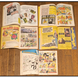 Lot de 14 Anciens Magazines Pif et Hercule Vintage