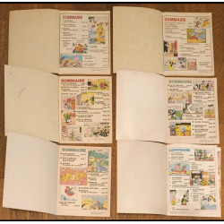 Lot de 14 Anciens Magazines Pif et Hercule Vintage