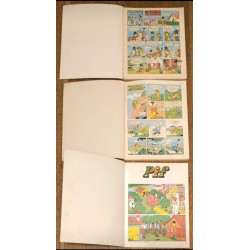 Lot de 14 Anciens Magazines Pif et Hercule Vintage