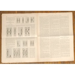 La Mode illustrée - 22 Août 1897 - N°34 - Ancien Journal - Vintage