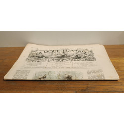 La Mode illustrée - 22 Août 1897 - N°34 - Ancien Journal - Vintage