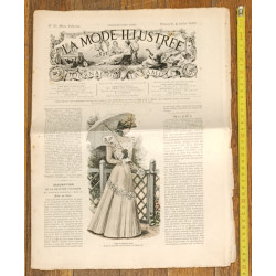 La Mode illustrée - 4 Juillet 1897 - N°27 - Ancien Journal - Vintage