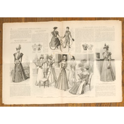 La Mode illustrée - 4 Juillet 1897 - N°27 - Ancien Journal - Vintage