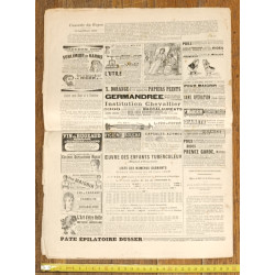 La Mode illustrée - 4 Juillet 1897 - N°27 - Ancien Journal - Vintage