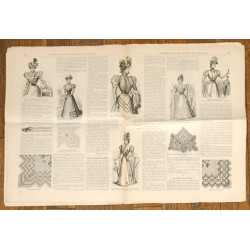 La Mode illustrée - 27 Juin 1897 - N°26 - Ancien Journal supplément - Vintage