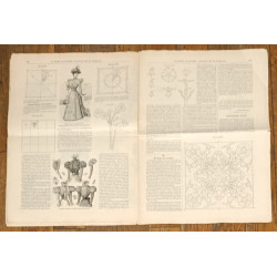 La Mode illustrée - 27 Juin 1897 - N°26 - Ancien Journal supplément - Vintage