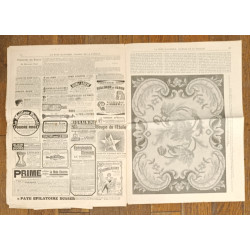 La Mode illustrée - 28 Mars 1897 - Ancien Journal supplément - Vintage