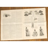 La Mode illustrée - 14 Mars 1897 - N°11 - Ancien Journal supplément - Vintage