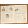 La Mode illustrée - 14 Mars 1897 - N°11 - Ancien Journal supplément - Vintage