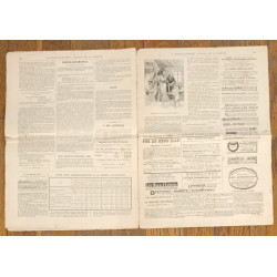 La Mode illustrée - 15 Décembre 1895 - N°50 - Ancien Journal supplément - Vintage