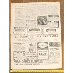 La Mode illustrée - 15 Décembre 1895 - N°50 - Ancien Journal supplément - Vintage