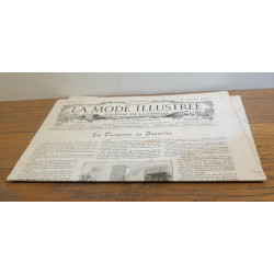 La Mode illustrée - 15 Décembre 1895 - N°50 - Ancien Journal supplément - Vintage