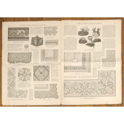 La Mode illustrée - 24 Novembre 1895 - N°47 - Ancien Journal supplément - Vintage