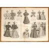 La Mode illustrée - 24 Novembre 1895 - N°47 - Ancien Journal supplément - Vintage