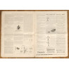 La Mode illustrée - 24 Novembre 1895 - N°47 - Ancien Journal supplément - Vintage
