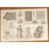 La Mode illustrée - 29 Septembre 1895 - N°39 - Ancien Journal - Vintage