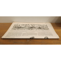 La Mode illustrée - 29 Septembre 1895 - N°39 - Ancien Journal - Vintage