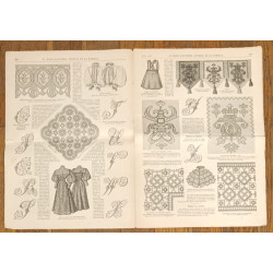 La Mode illustrée - 30 Juin 1895 - N°26 -Ancien Journal - Vintage