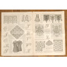 La Mode illustrée - 30 Juin 1895 - N°26 -Ancien Journal - Vintage