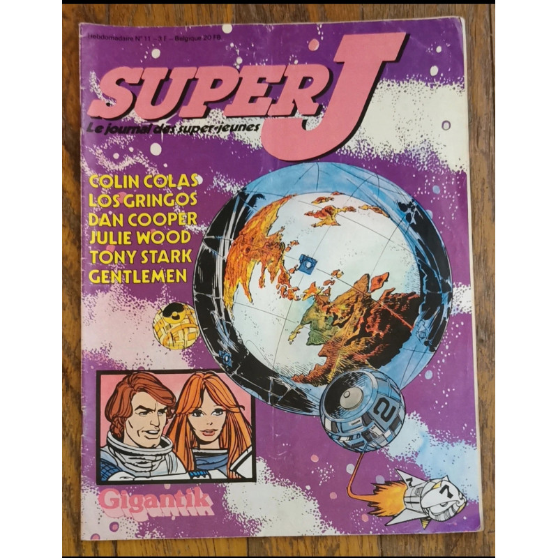 SuperJ magazine N°11 1979 vintage