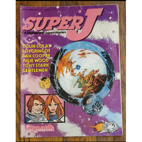 SuperJ magazine N°11 1979 vintage