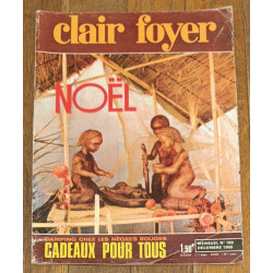 Spécial Noël - 1969 - Ancien magazine - Clair Foyer N°189 - Vintage