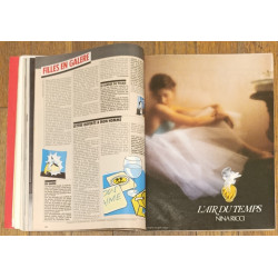 Marie Claire - 1984 - Nombreuses Publicités Parfums vintage - N°387