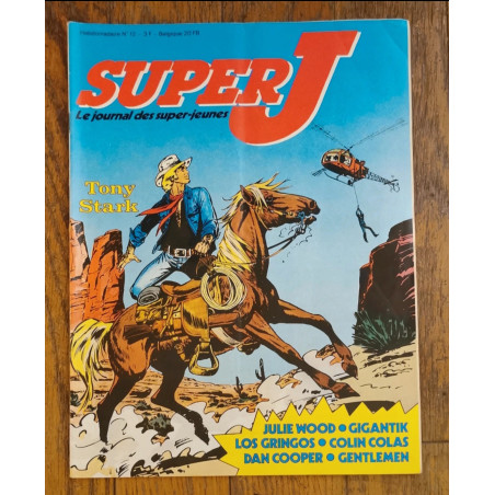 SuperJ magazine N°12 1979 vintage