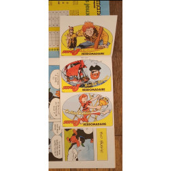 SuperJ magazine N°37 avec cadeau autocollants 1979 vintage