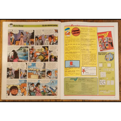 SuperJ magazine N°37 avec cadeau autocollants 1979 vintage
