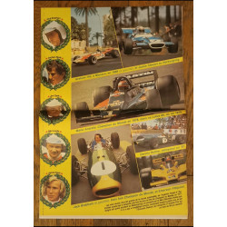 Super As magazine N°49 avec Poster F1 1979 vintage