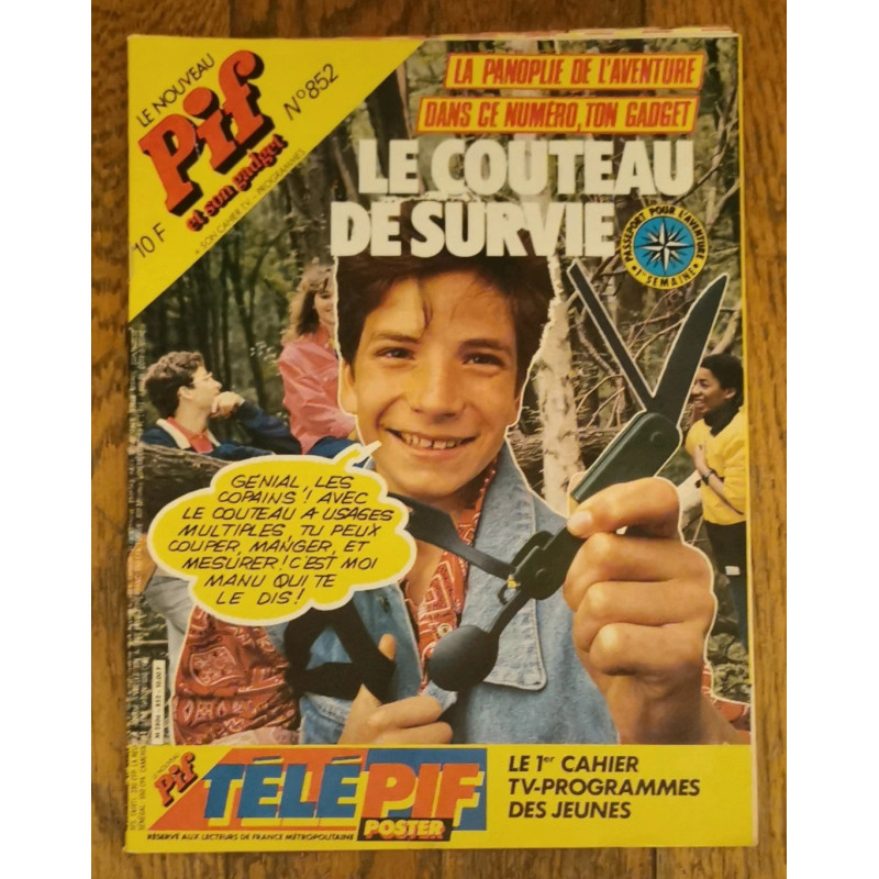 Le nouveau Pif N°852 1985 vintage