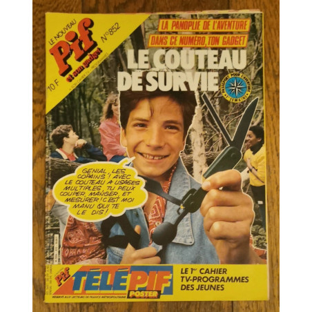 Le nouveau Pif N°852 1985 vintage