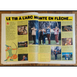 Journal de Mickey N°1695 avec Poster girafe Jackson 1984 vintage
