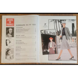 Jours de France N°1522 1984 vintage