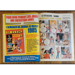Journal de Mickey N°1695 avec Poster girafe Jackson 1984 vintage
