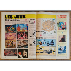 Journal de Mickey N°1695 avec Poster girafe Jackson 1984 vintage
