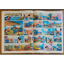 Journal de Mickey N°1610 avec Fiches animaux 1983 vintage