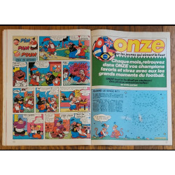 Journal de Mickey N°1610 avec Fiches animaux 1983 vintage