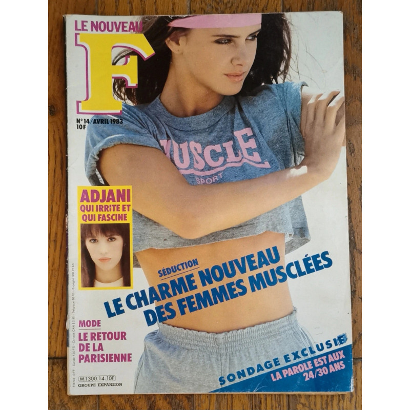 Le nouveau F magazine N°14 1983 vintage