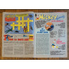 Journal de Mickey N°1621 avec Fiches animaux 1983 vintage