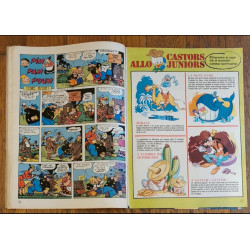 Journal de Mickey N°1621 avec Fiches animaux 1983 vintage